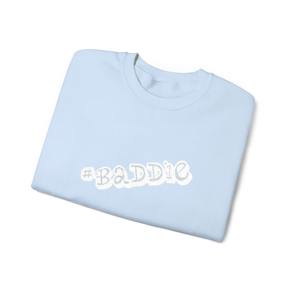 Cloud Script Crewneck Sweatshirt — White Script Logo Cozy Pullover - 314 Originals