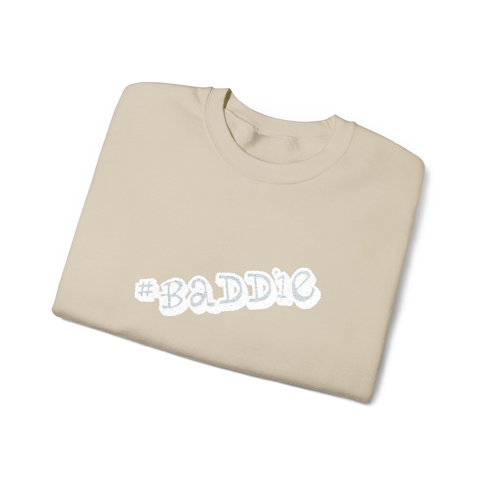 Cloud Script Crewneck Sweatshirt — White Script Logo Cozy Pullover - 314 Originals