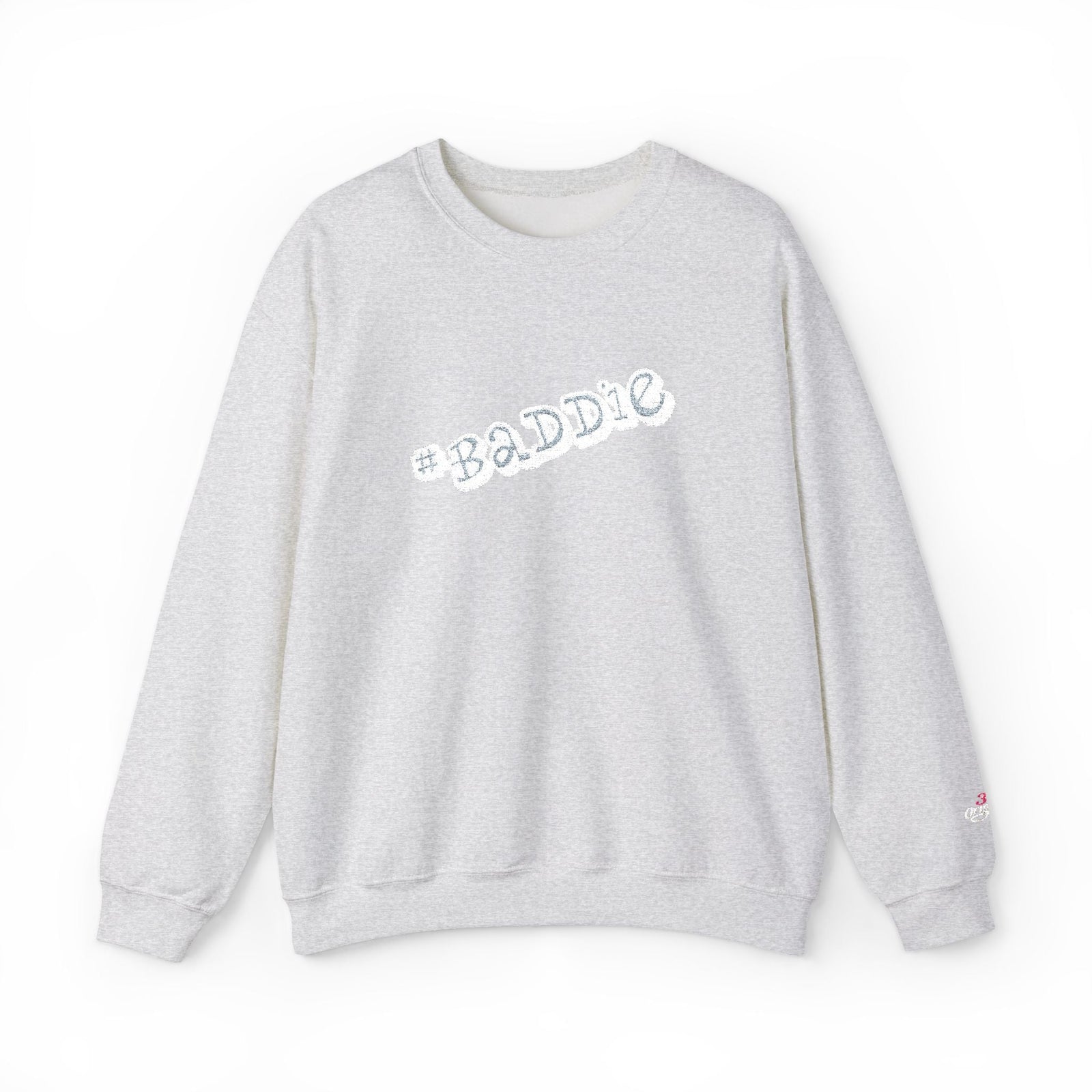 Cloud Script Crewneck Sweatshirt — White Script Logo Cozy Pullover - 314 Originals