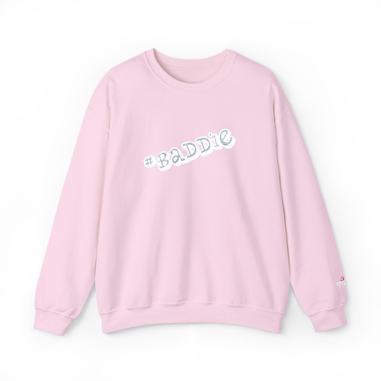 Cloud Script Crewneck Sweatshirt — White Script Logo Cozy Pullover - 314 Originals