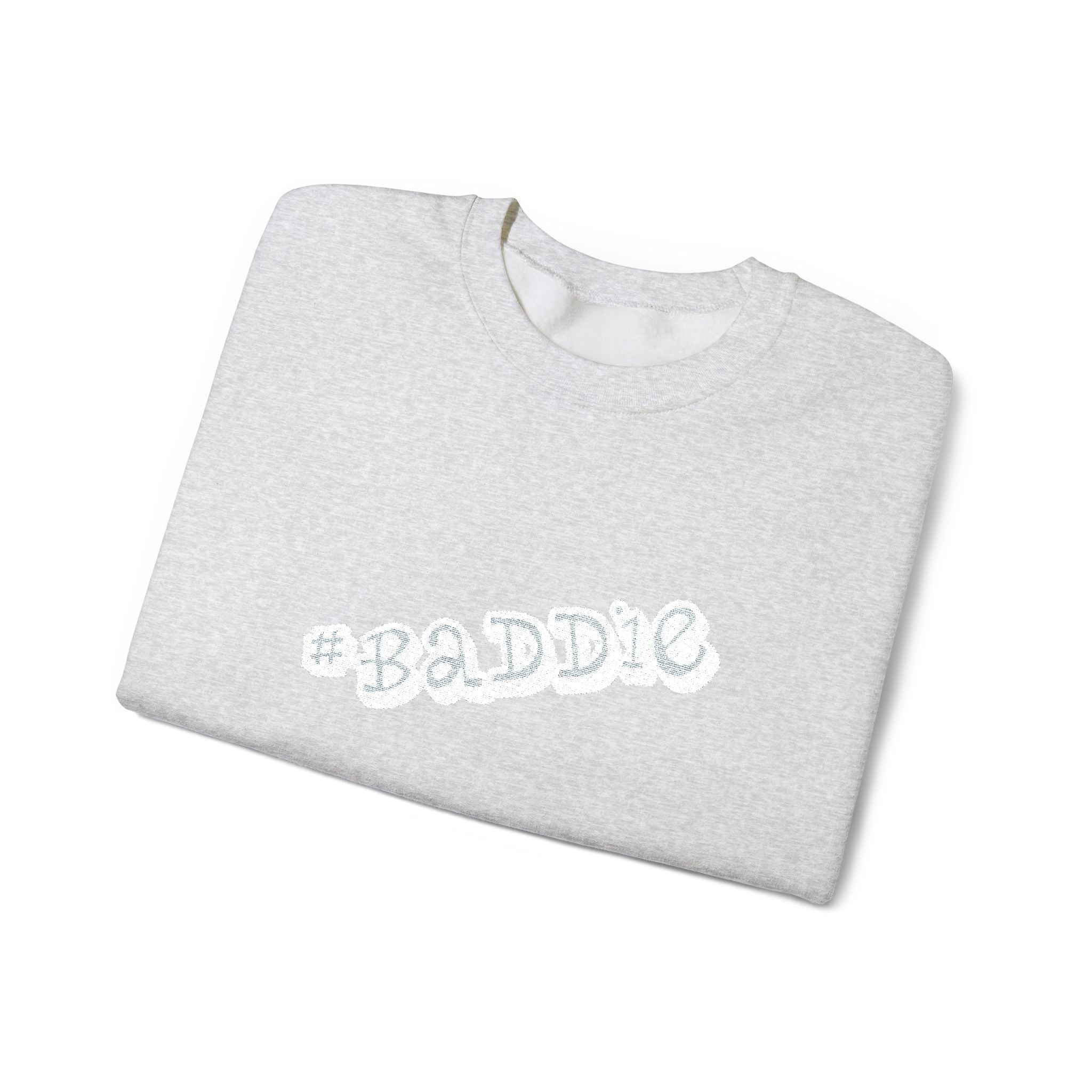 Cloud Script Crewneck Sweatshirt — White Script Logo Cozy Pullover - 314 Originals
