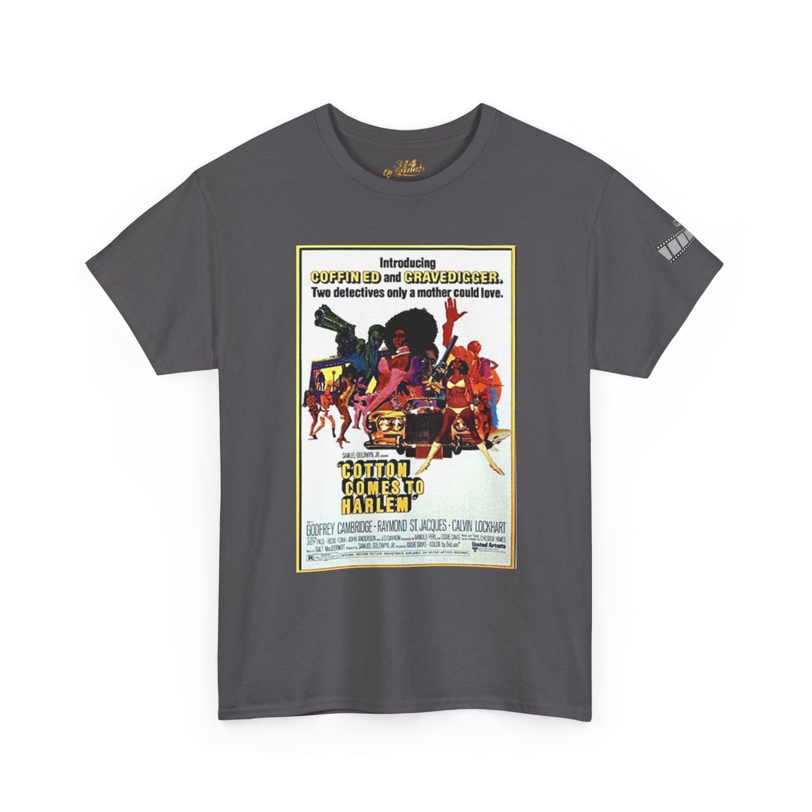 Cotton Comes To Harlem Movie Poster Tee — Retro Graphic T-Shirt - 314 Originals