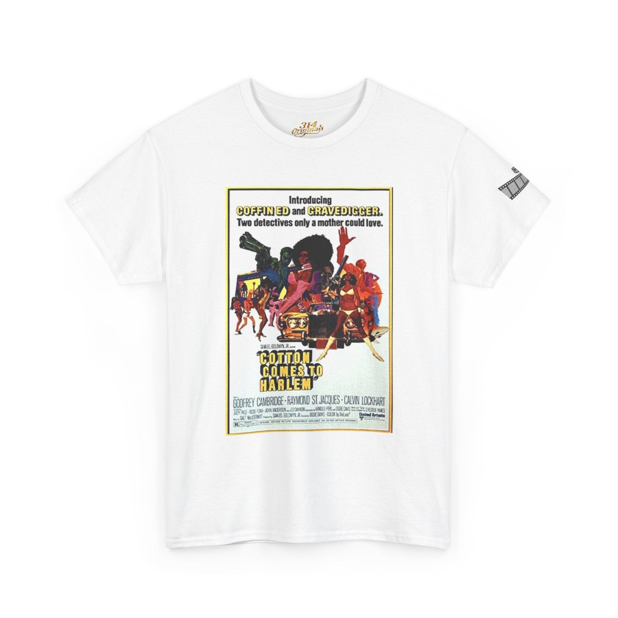 Cotton Comes To Harlem Movie Poster Tee — Retro Graphic T-Shirt - 314 Originals