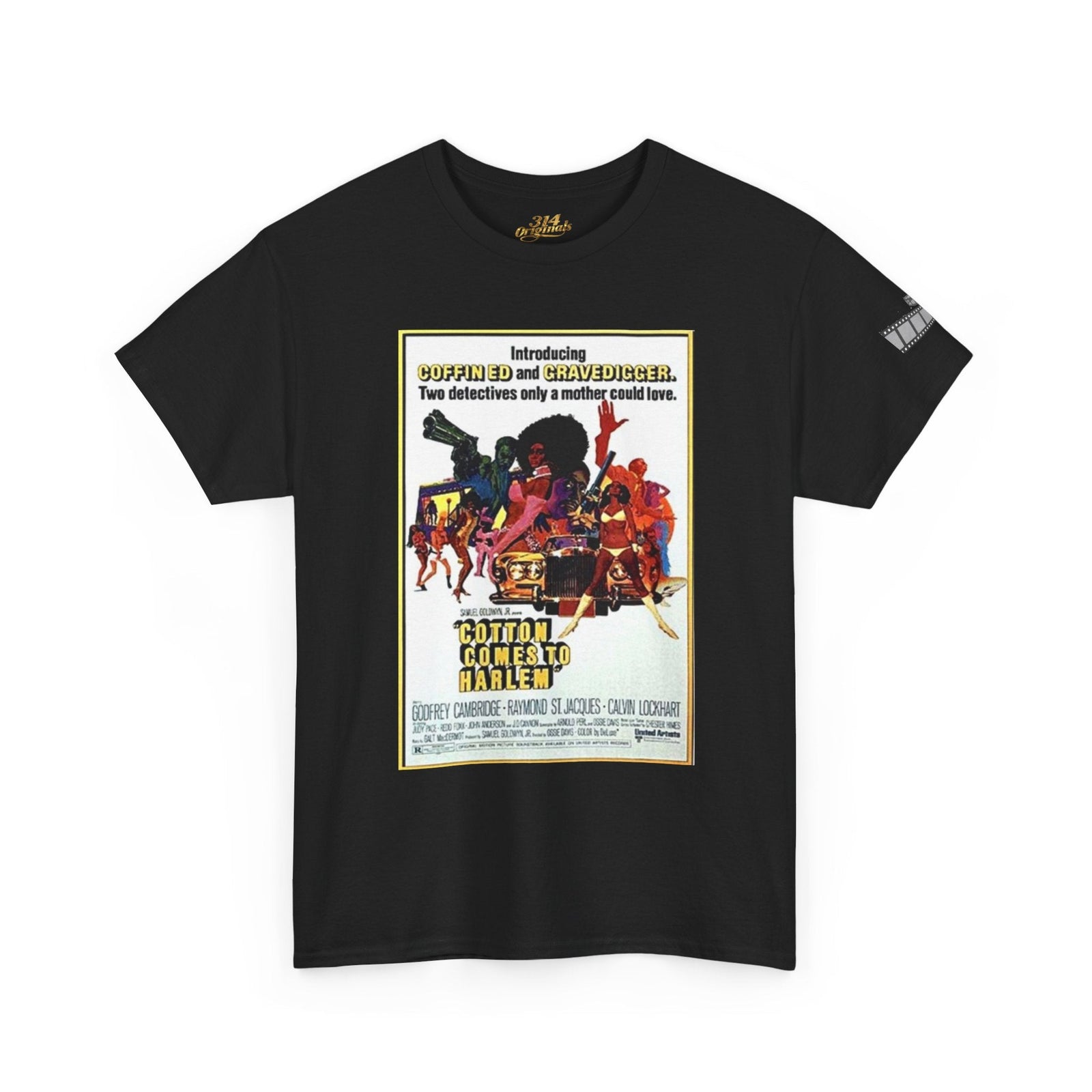 Cotton Comes To Harlem Movie Poster Tee — Retro Graphic T-Shirt - 314 Originals