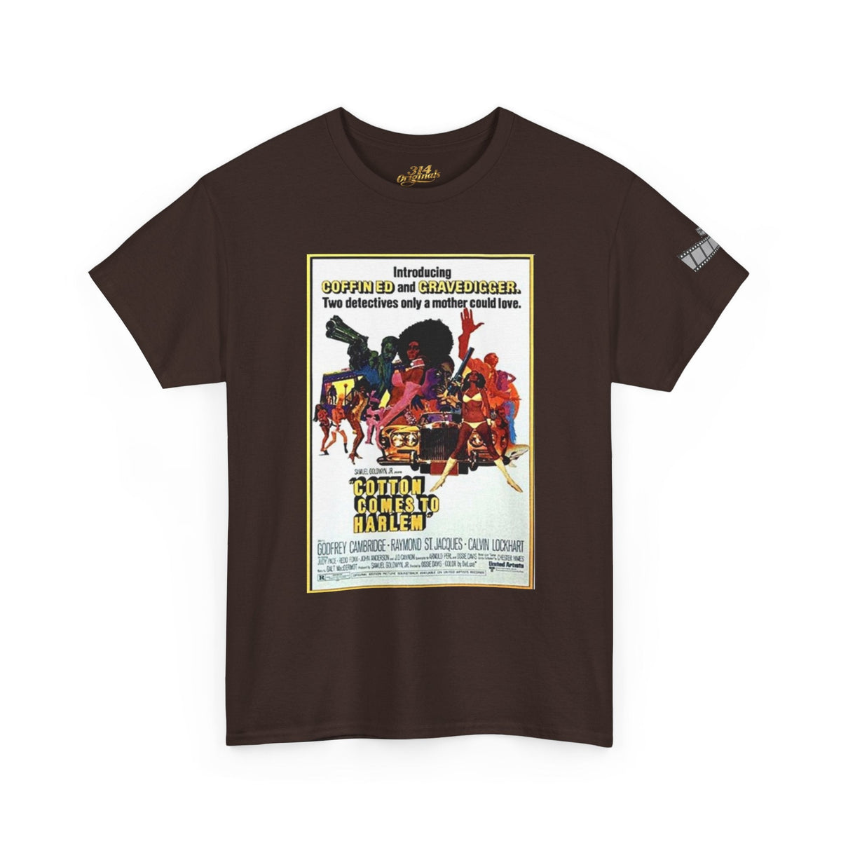 Cotton Comes To Harlem Movie Poster Tee — Retro Graphic T-Shirt - 314 Originals