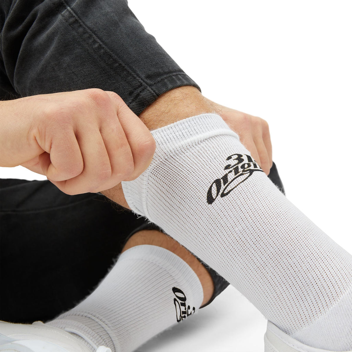 Custom Sublimation Athletic Crew Socks — '314 Originals' Logo - 314 Originals