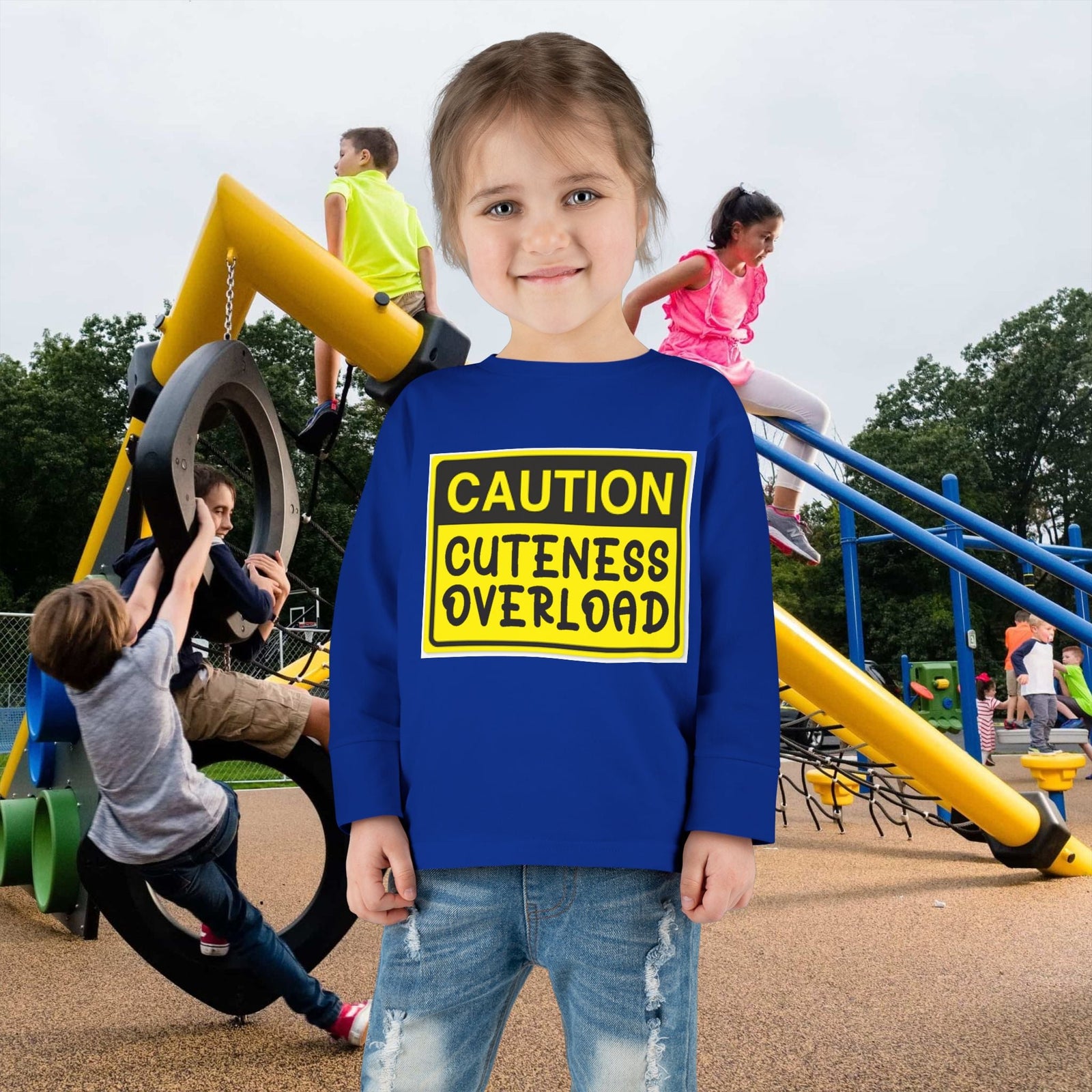 "Cuteness Overload" Long Sleeve Tee - 314 Originals