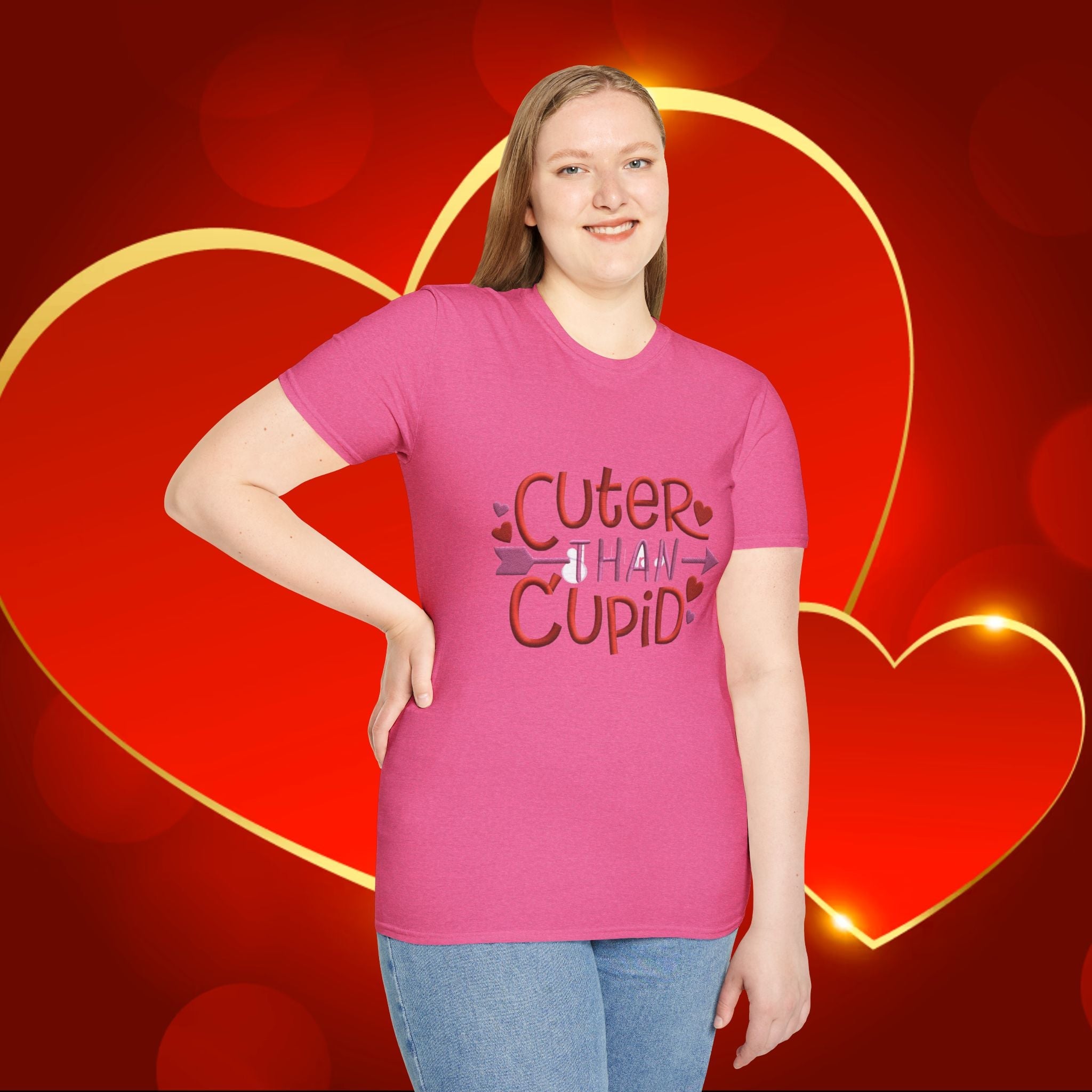 Cuter Than Cupid T-Shirt – Cute Valentine’s Day Graphic Tee - 314 Originals
