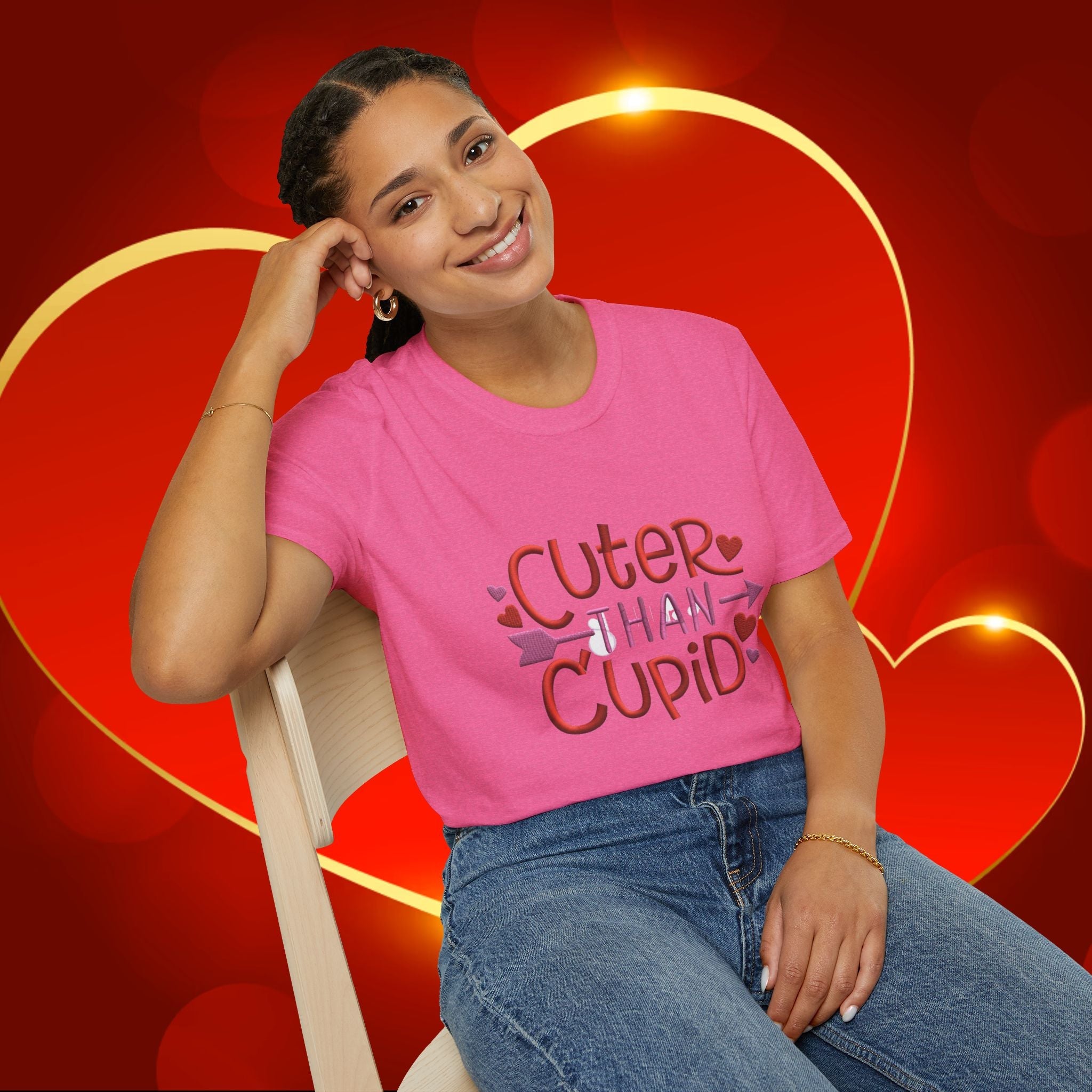 Cuter Than Cupid T-Shirt – Cute Valentine’s Day Graphic Tee - 314 Originals