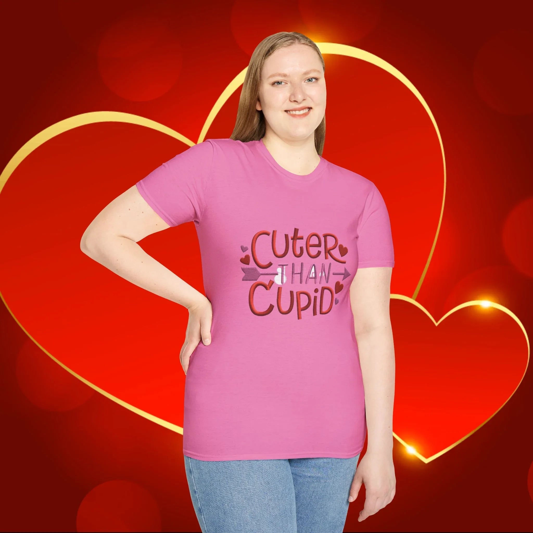 Cuter Than Cupid T-Shirt – Cute Valentine’s Day Graphic Tee - 314 Originals