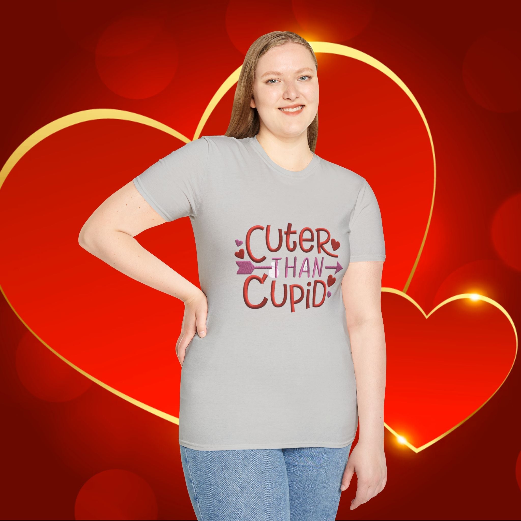 Cuter Than Cupid T-Shirt – Cute Valentine’s Day Graphic Tee - 314 Originals