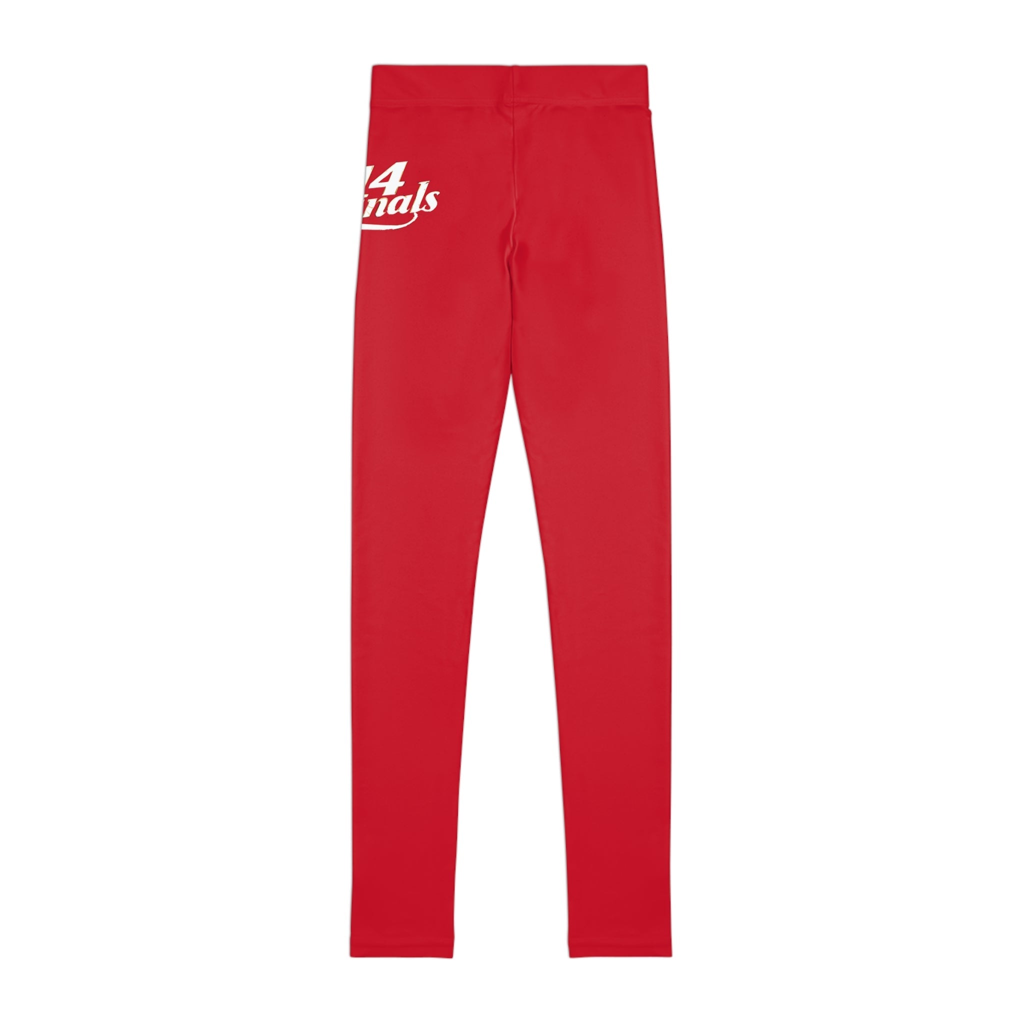 Dark Red 314 Script Kids' Printed Leggings - 314 Originals