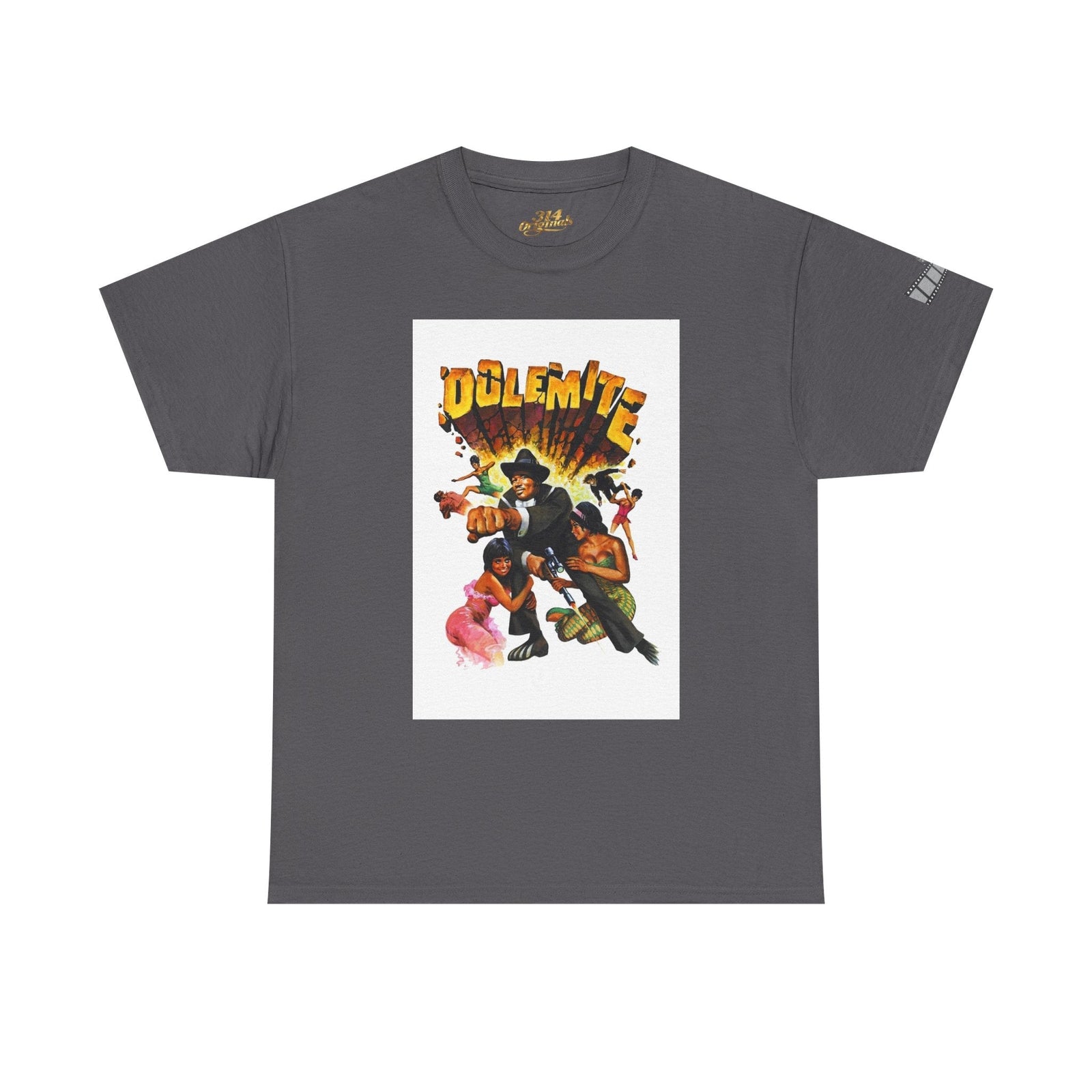 Dolemite Vintage Blaxploitation Movie Poster T-Shirt - 314 Originals