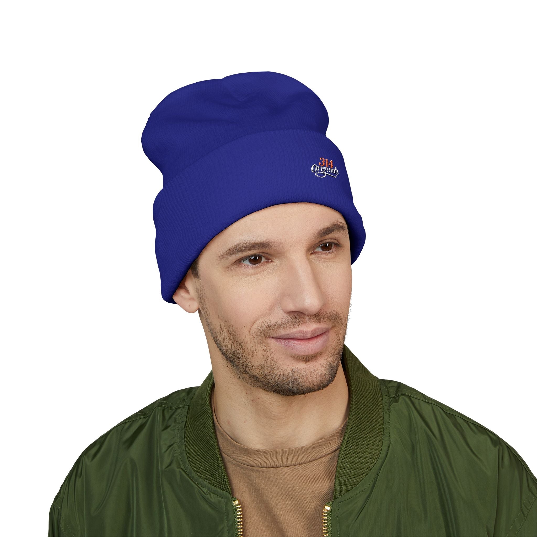 Embroidered '314 Originals' Classic Cuffed Beanie — Knit Winter Hat - 314 Originals