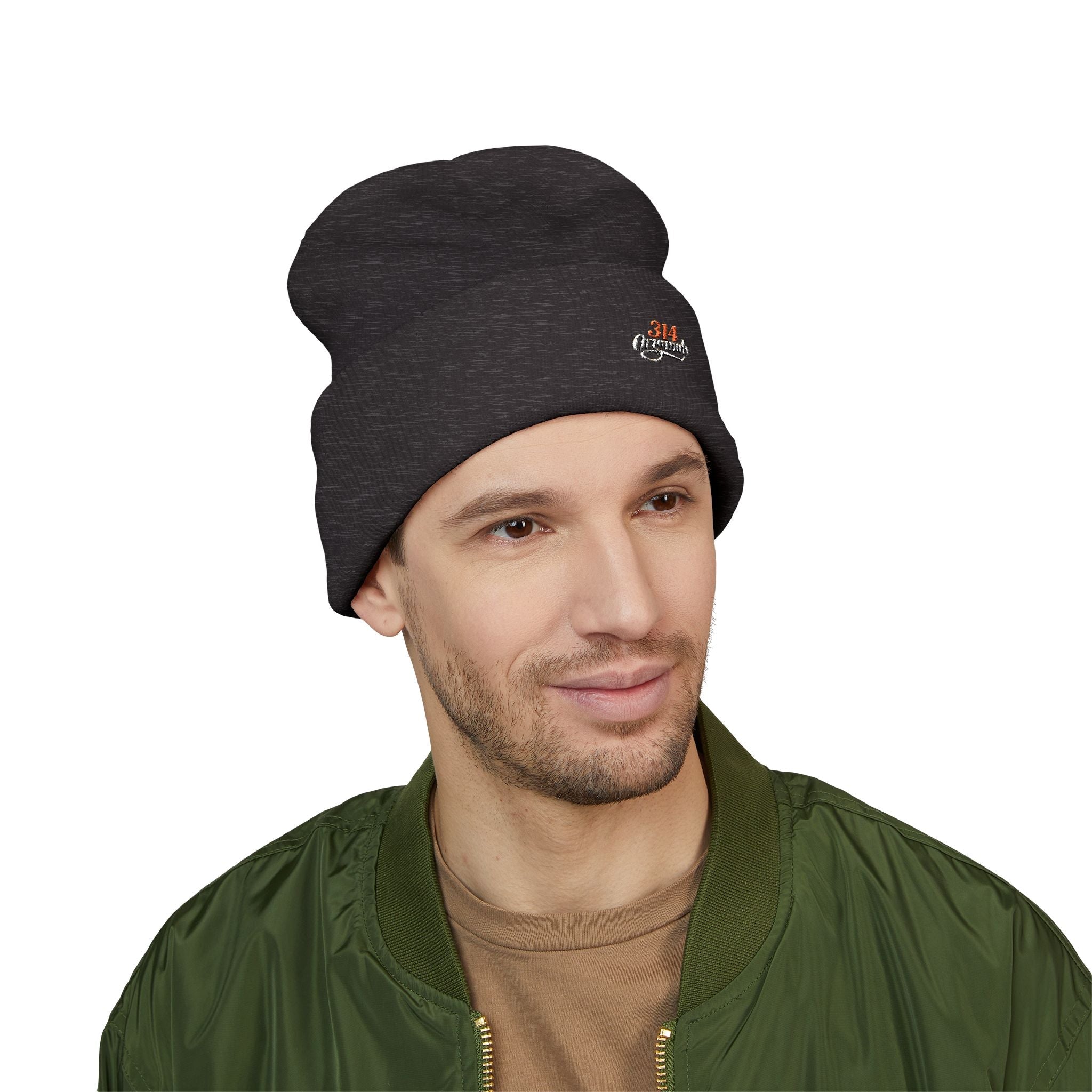 Embroidered '314 Originals' Classic Cuffed Beanie — Knit Winter Hat - 314 Originals