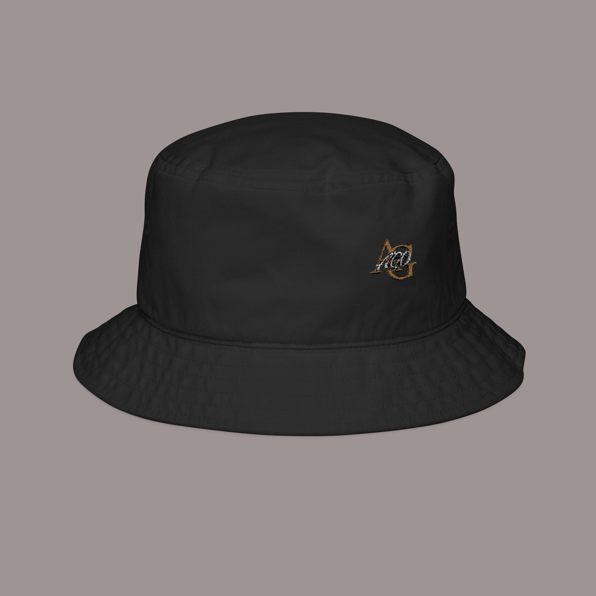 Embroidered 'AGO' Logo Bucket Hat – Chic Sun Hat - 314 Originals
