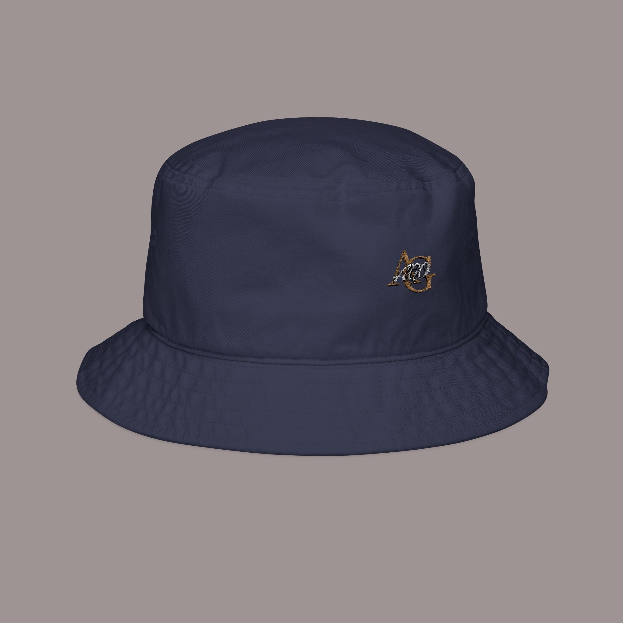 Embroidered 'AGO' Logo Bucket Hat – Chic Sun Hat - 314 Originals