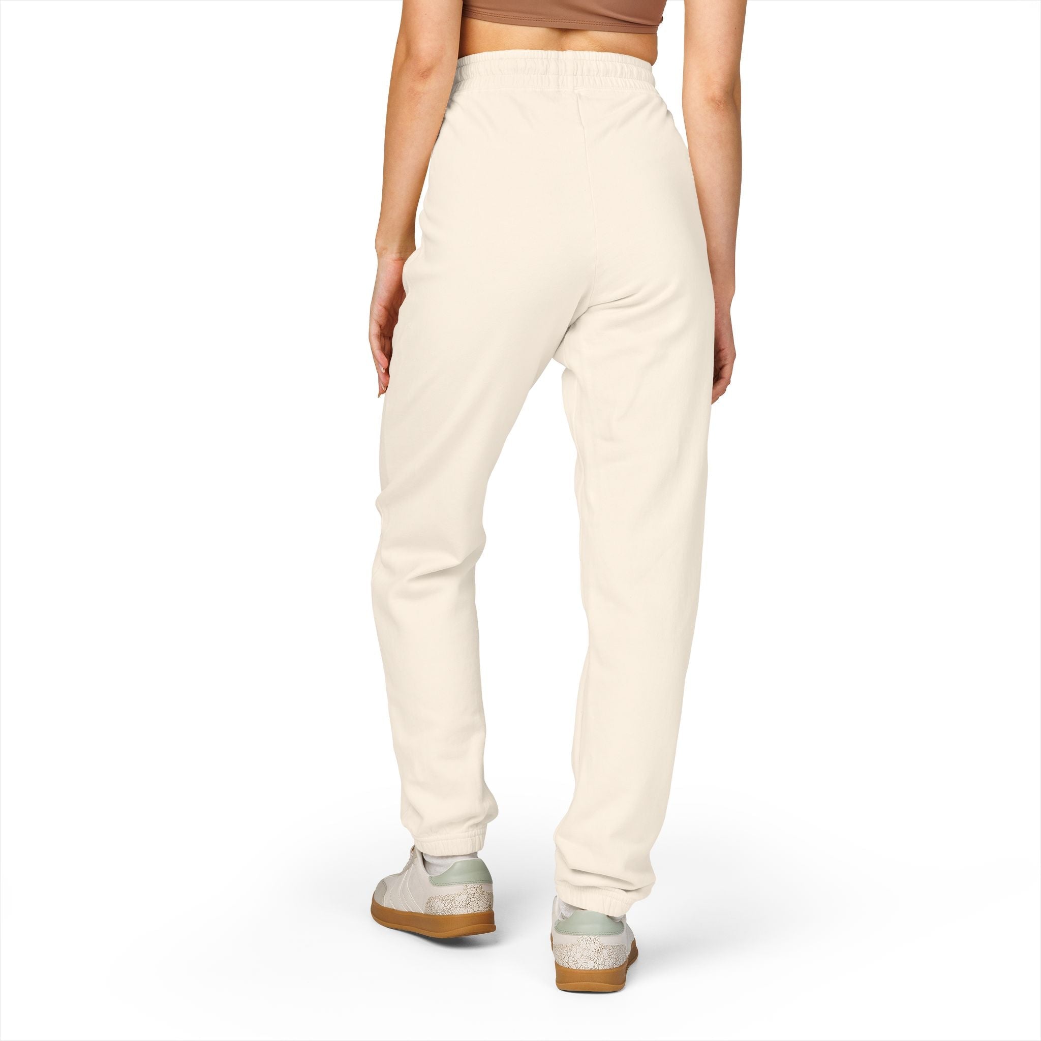 Embroidered Fleece Sweatpants — Soft Garment-Dyed Lounge Joggers - 314 Originals