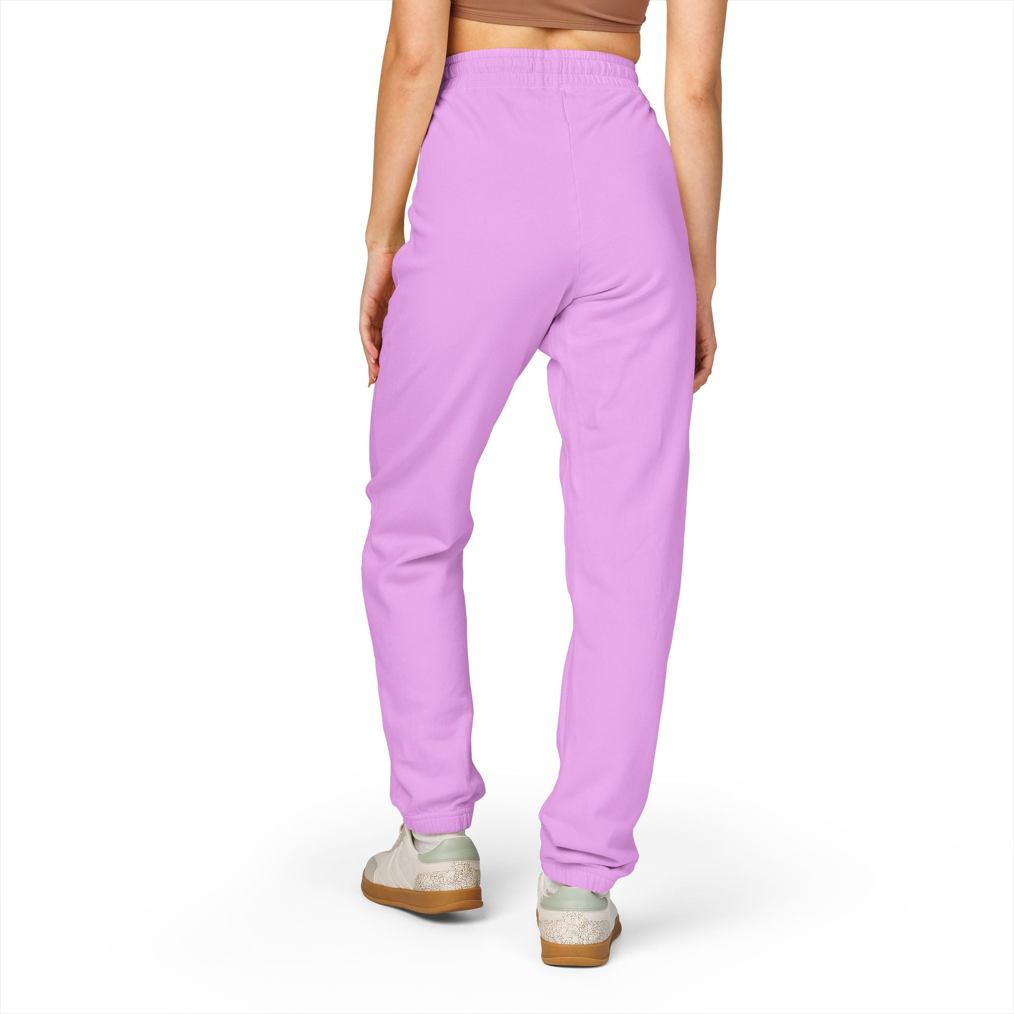 Embroidered Fleece Sweatpants — Soft Garment-Dyed Lounge Joggers - 314 Originals
