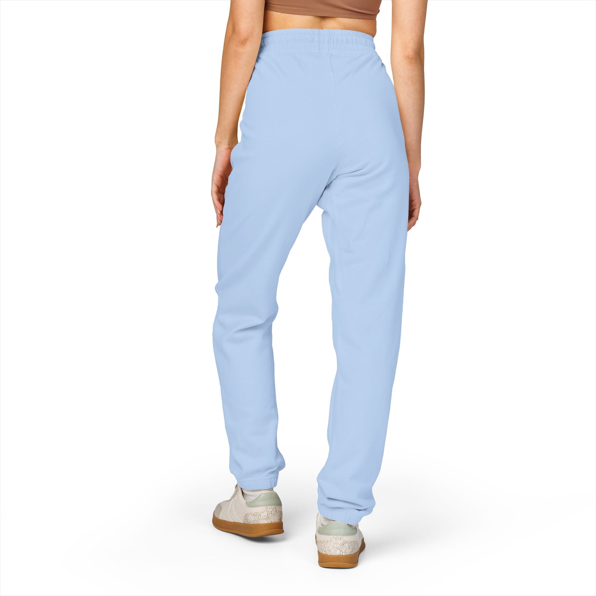 Embroidered Fleece Sweatpants — Soft Garment-Dyed Lounge Joggers - 314 Originals