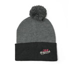 Embroidered Pom-Pom Knit Cap — '314 Originals' Beanie - 314 Originals