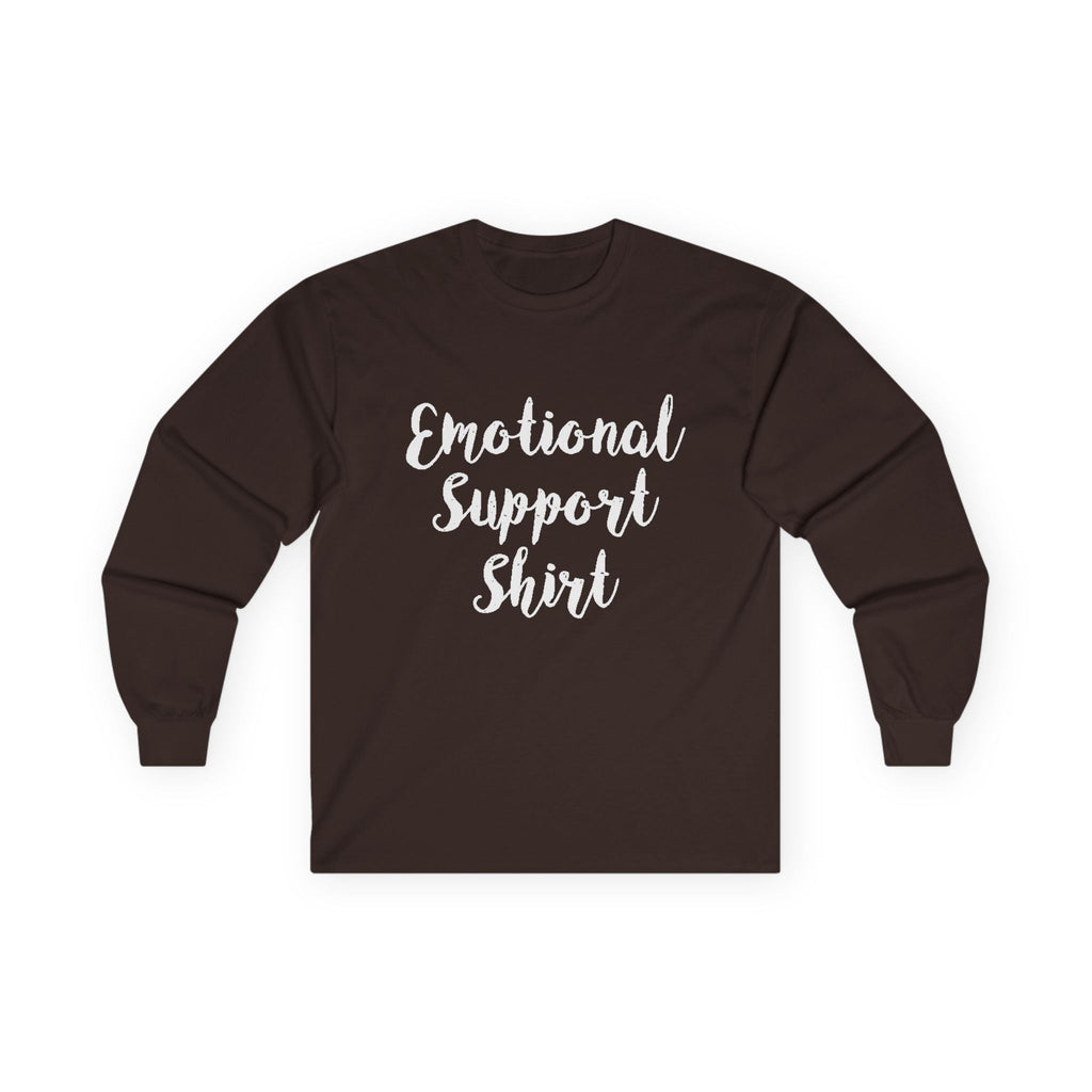 Emotional Support Shirt Long Sleeve Tee - 314 Originals