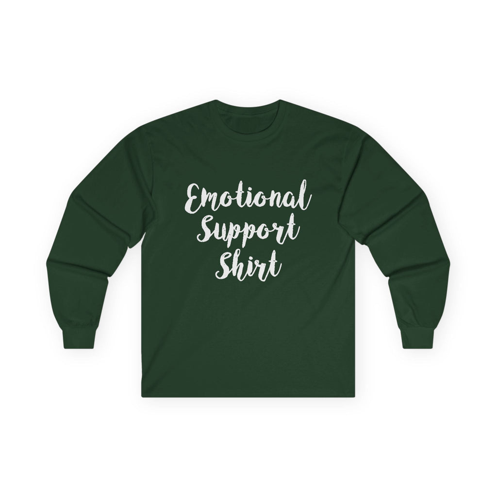 Emotional Support Shirt Long Sleeve Tee - 314 Originals