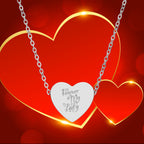 Engravable Heart Necklace — Personalized Initials Pendant for Valentine’s Day & Gifts - 314 Originals