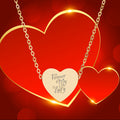 Engravable Heart Necklace — Personalized Initials Pendant for Valentine’s Day & Gifts - 314 Originals