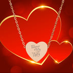 Engravable Heart Necklace — Personalized Initials Pendant for Valentine’s Day & Gifts - 314 Originals