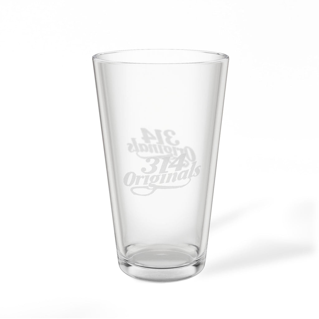 Engraved 16oz Pint Mixing Glass — Personalized Cocktail & Beer Tumbler - 314 Originals