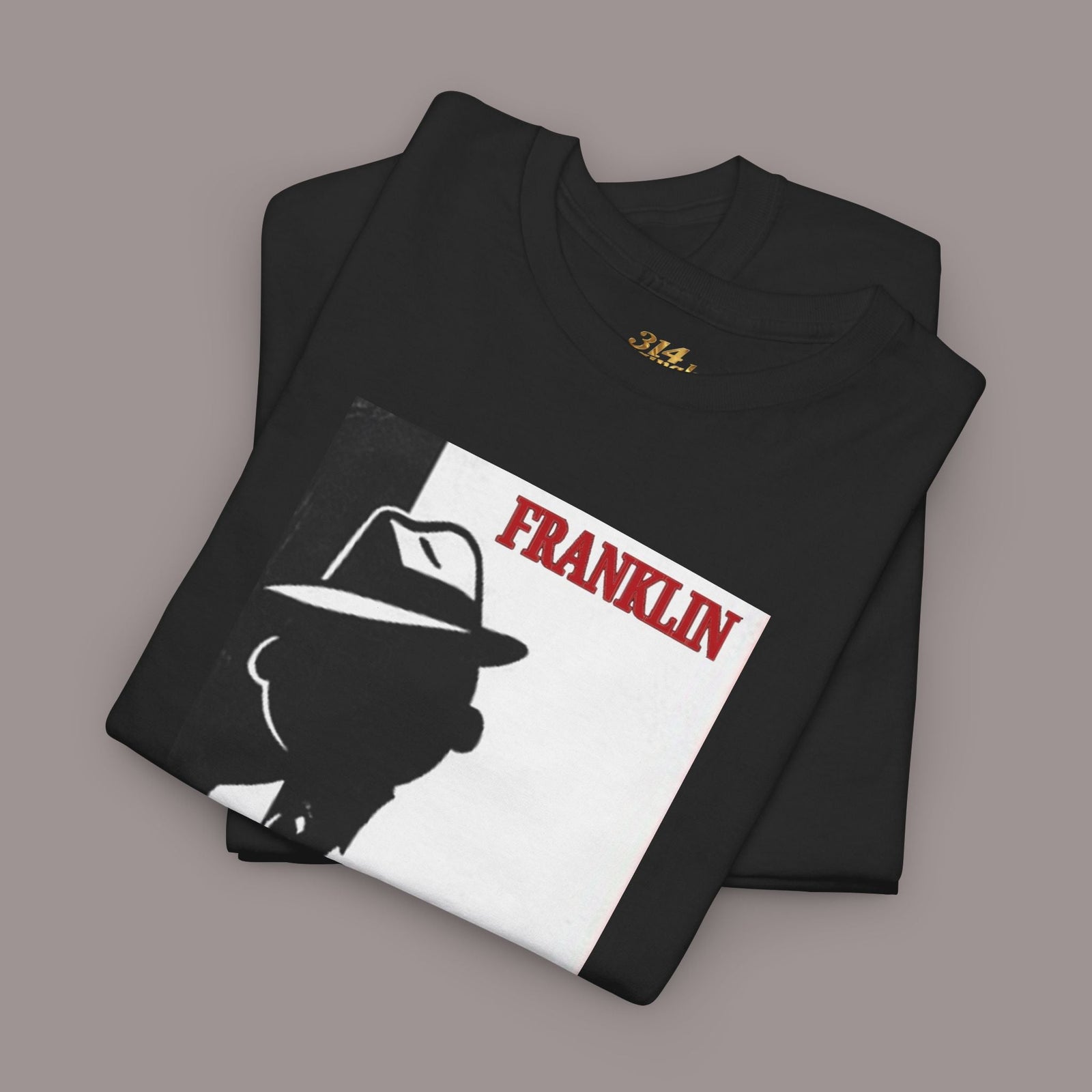 Franklin Noir Silhouette T‑Shirt - 314 Originals