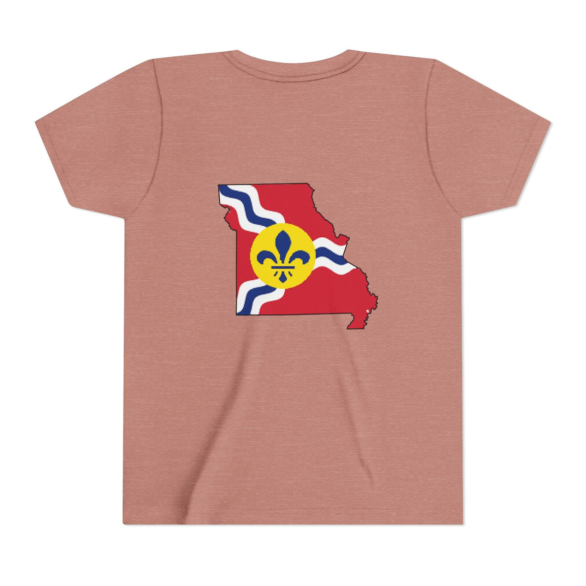 "From the Lou and I'm... Proud" St. Louis Flag Kids Shirt - 314 Originals