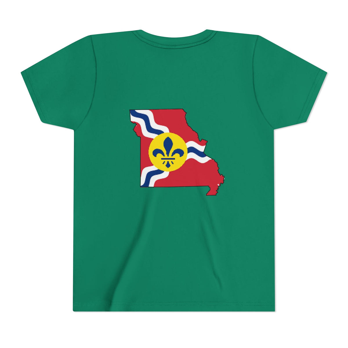 "From the Lou and I'm... Proud" St. Louis Flag Kids Shirt - 314 Originals
