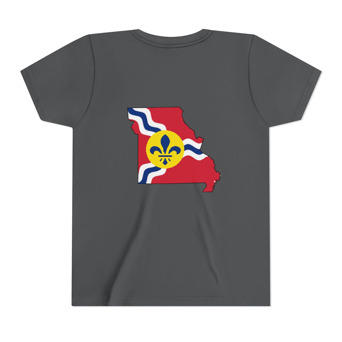"From the Lou and I'm... Proud" St. Louis Flag Kids Shirt - 314 Originals