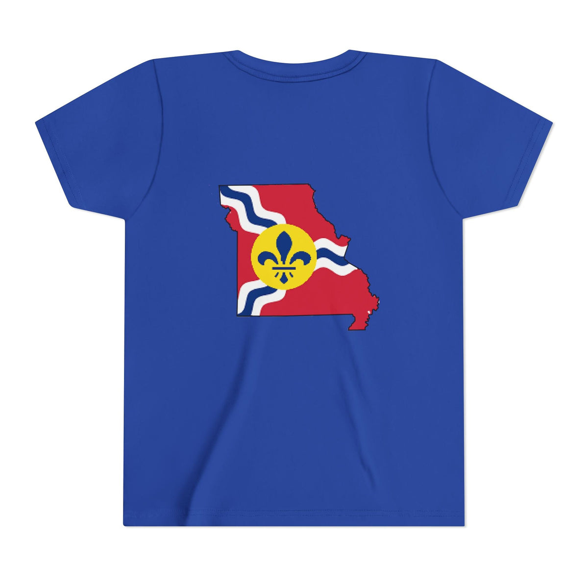 "From the Lou and I'm... Proud" St. Louis Flag Kids Shirt - 314 Originals