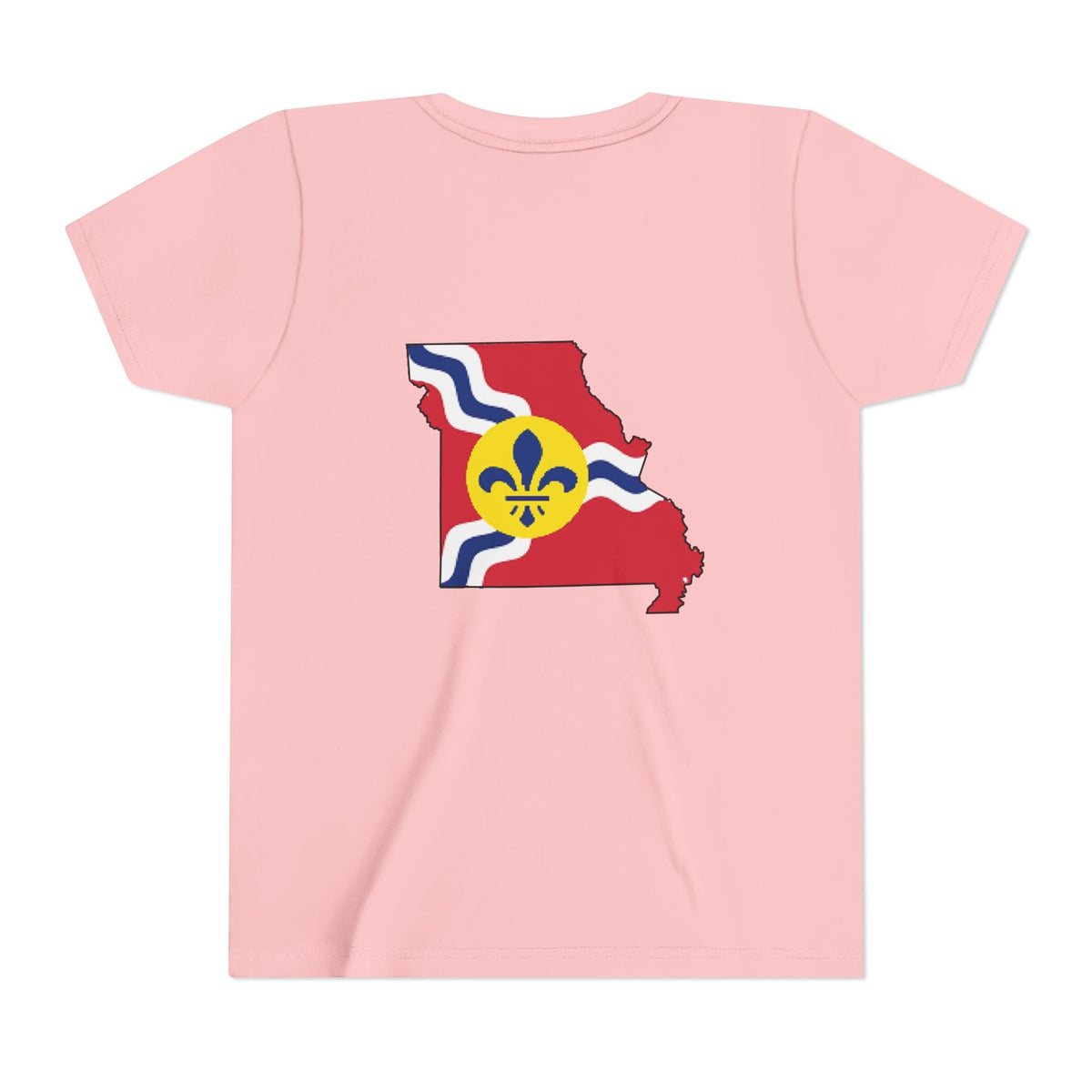 "From the Lou and I'm... Proud" St. Louis Flag Kids Shirt - 314 Originals