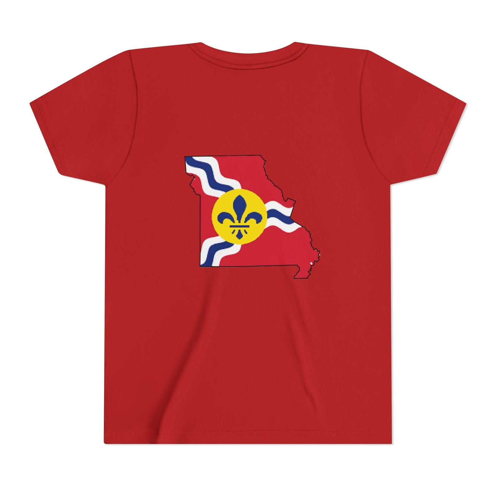 "From the Lou and I'm... Proud" St. Louis Flag Kids Shirt - 314 Originals