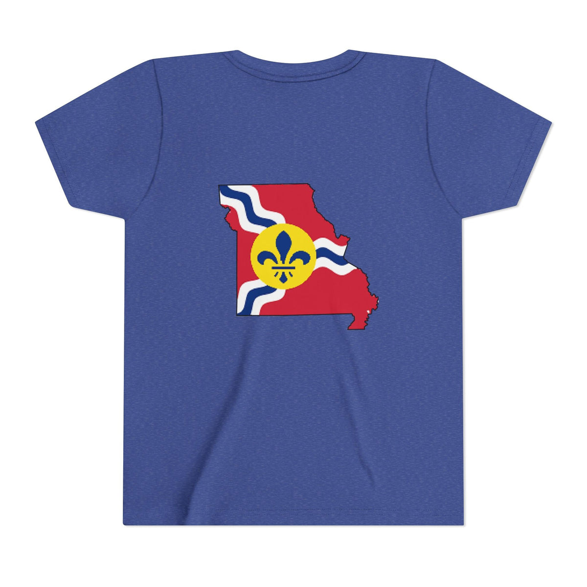 "From the Lou and I'm... Proud" St. Louis Flag Kids Shirt - 314 Originals