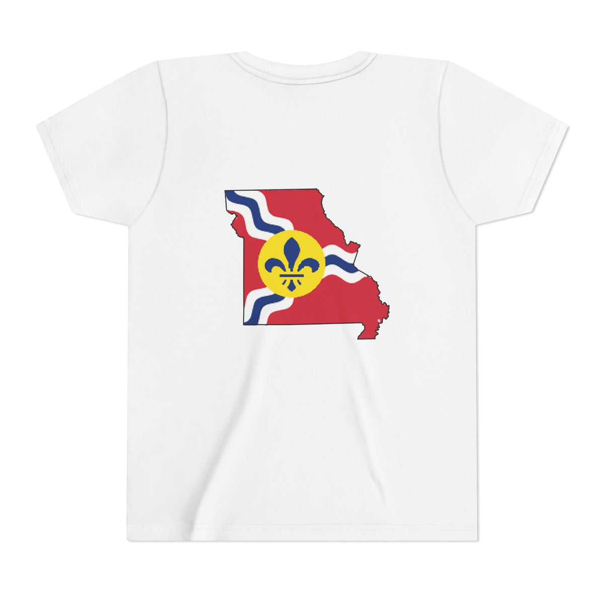 "From the Lou and I'm... Proud" St. Louis Flag Kids Shirt - 314 Originals