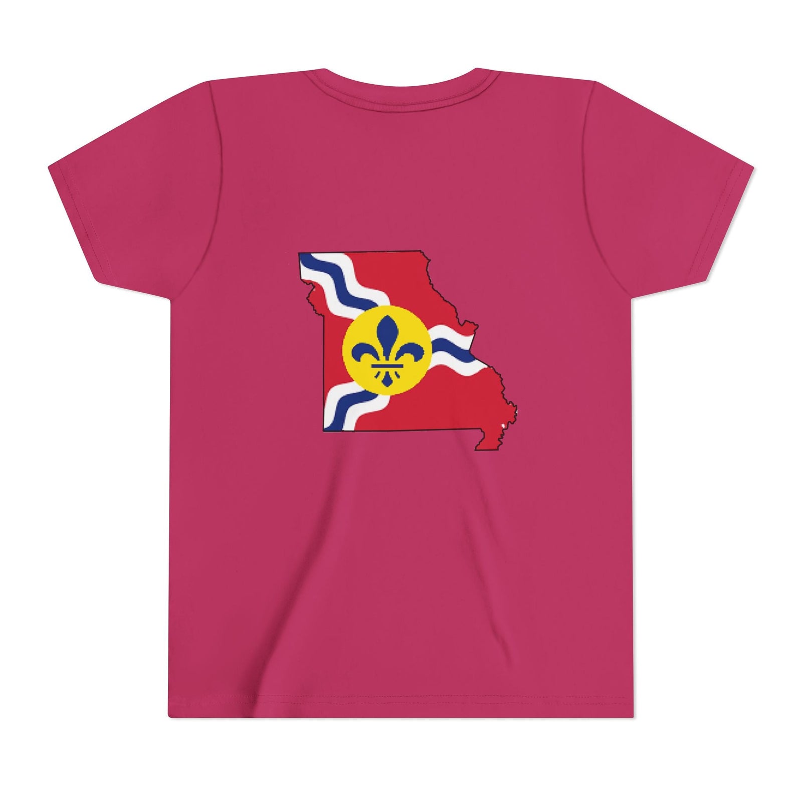 "From the Lou and I'm... Proud" St. Louis Flag Kids Shirt - 314 Originals