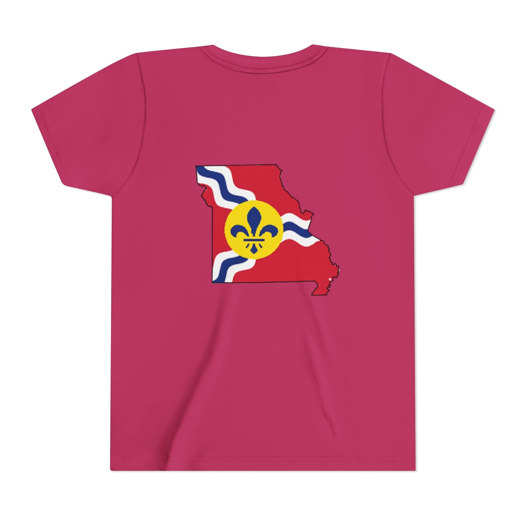 "From the Lou and I'm... Proud" St. Louis Flag Kids Shirt - 314 Originals