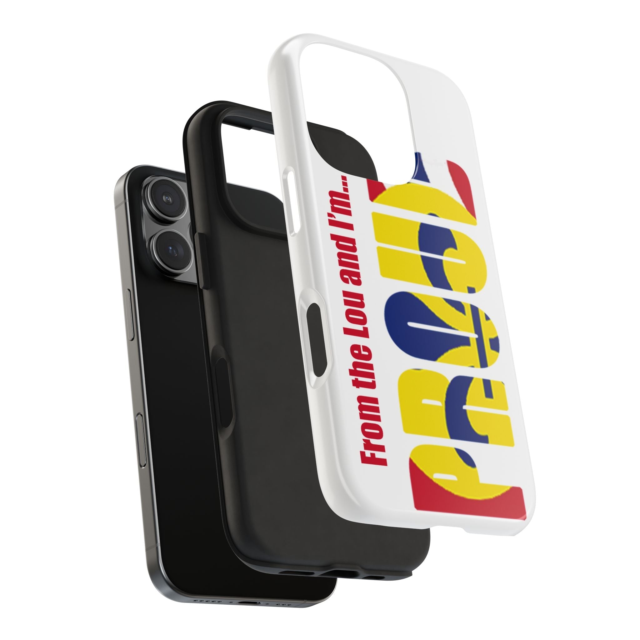 "From the Lou and I'm…" St. Louis Pride Phone Cover Tough Phone Case - 314 Originals