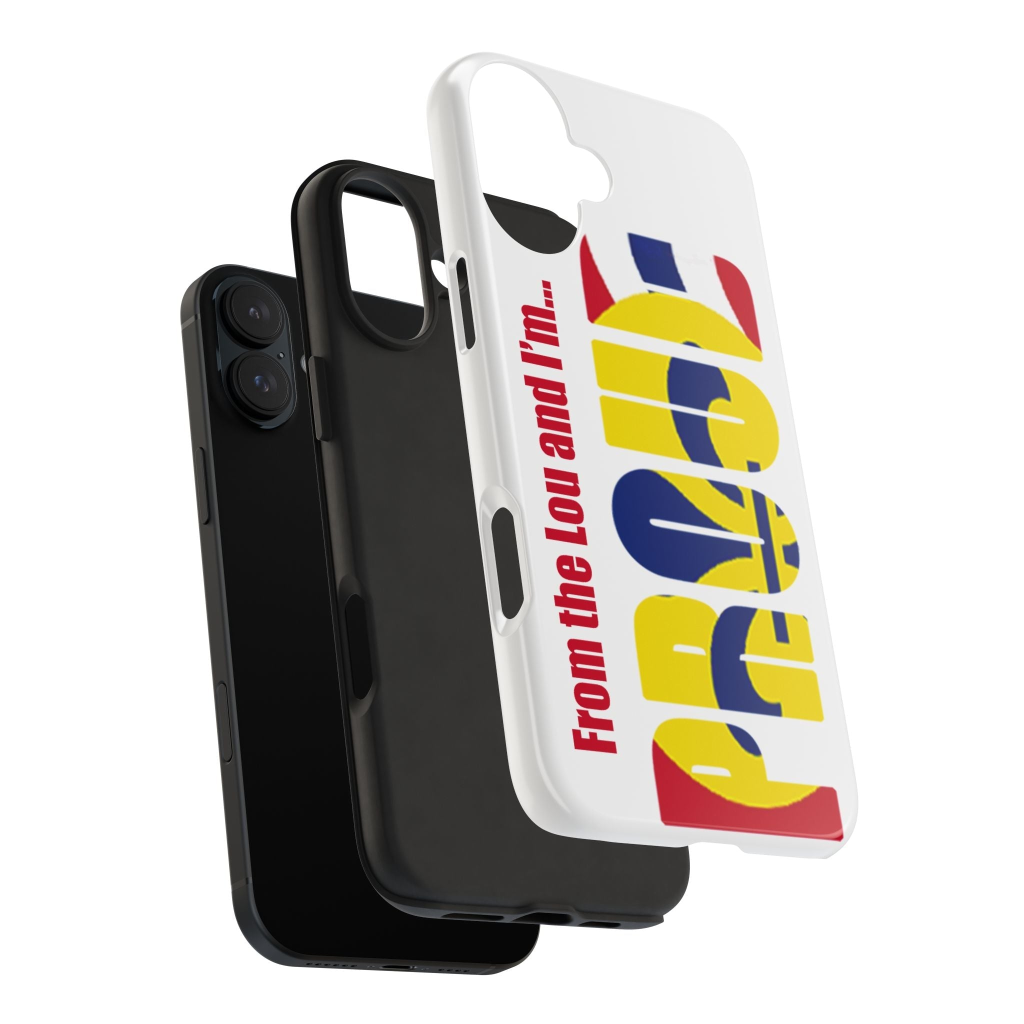 "From the Lou and I'm…" St. Louis Pride Phone Cover Tough Phone Case - 314 Originals