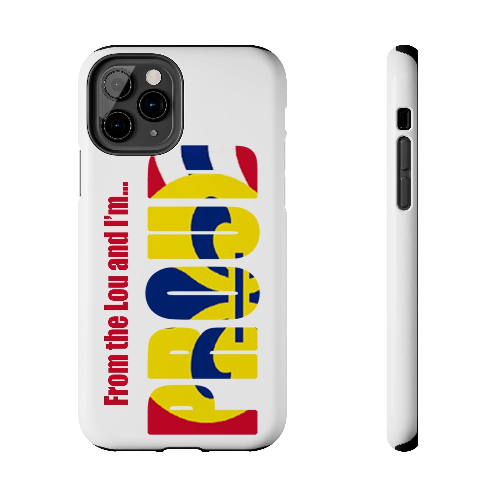"From the Lou and I'm…" St. Louis Pride Phone Cover Tough Phone Case - 314 Originals