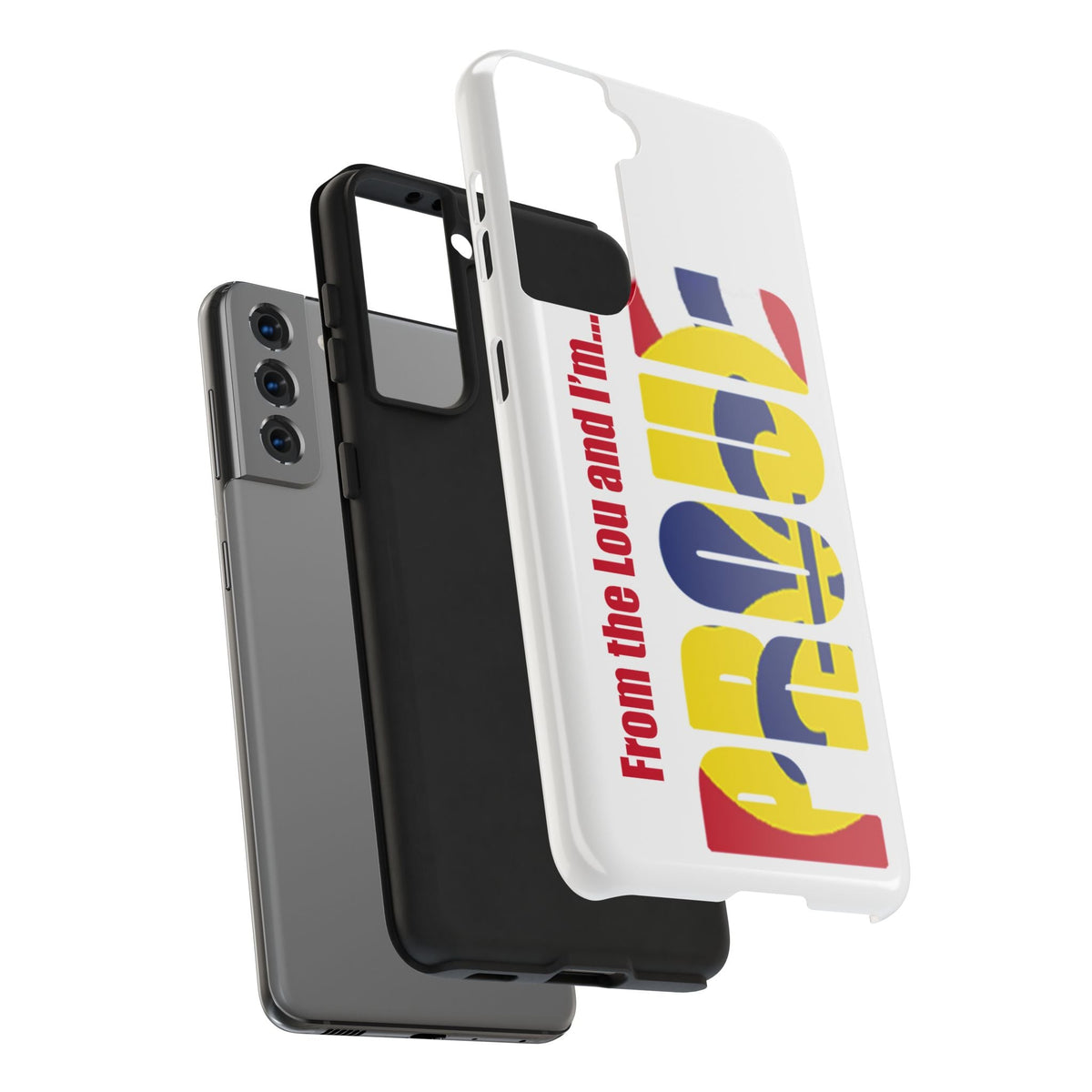 "From the Lou and I'm…" St. Louis Pride Phone Cover Tough Phone Case - 314 Originals