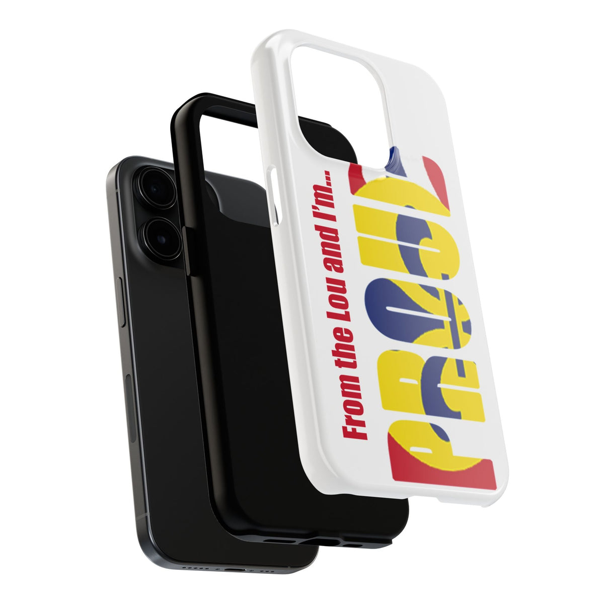 "From the Lou and I'm…" St. Louis Pride Phone Cover Tough Phone Case - 314 Originals