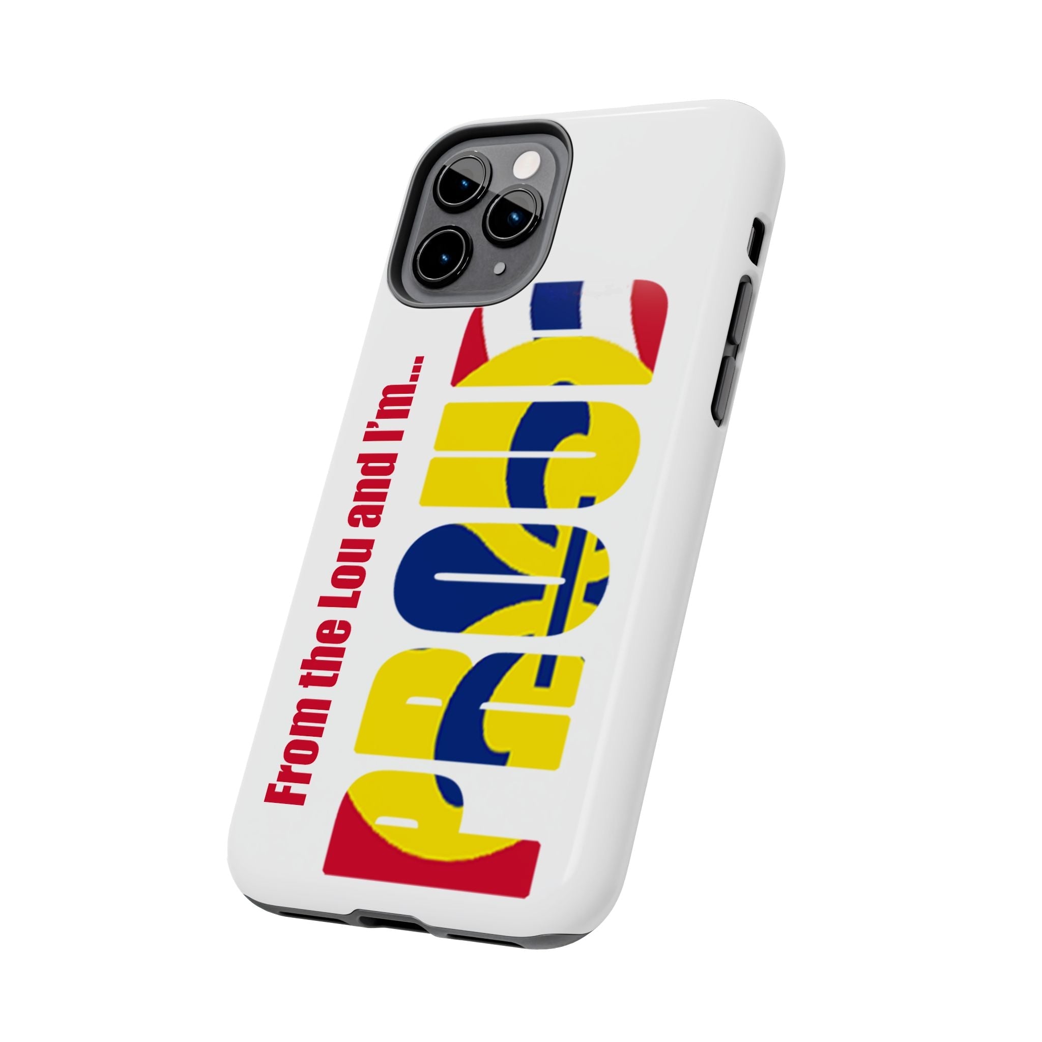 "From the Lou and I'm…" St. Louis Pride Phone Cover Tough Phone Case - 314 Originals