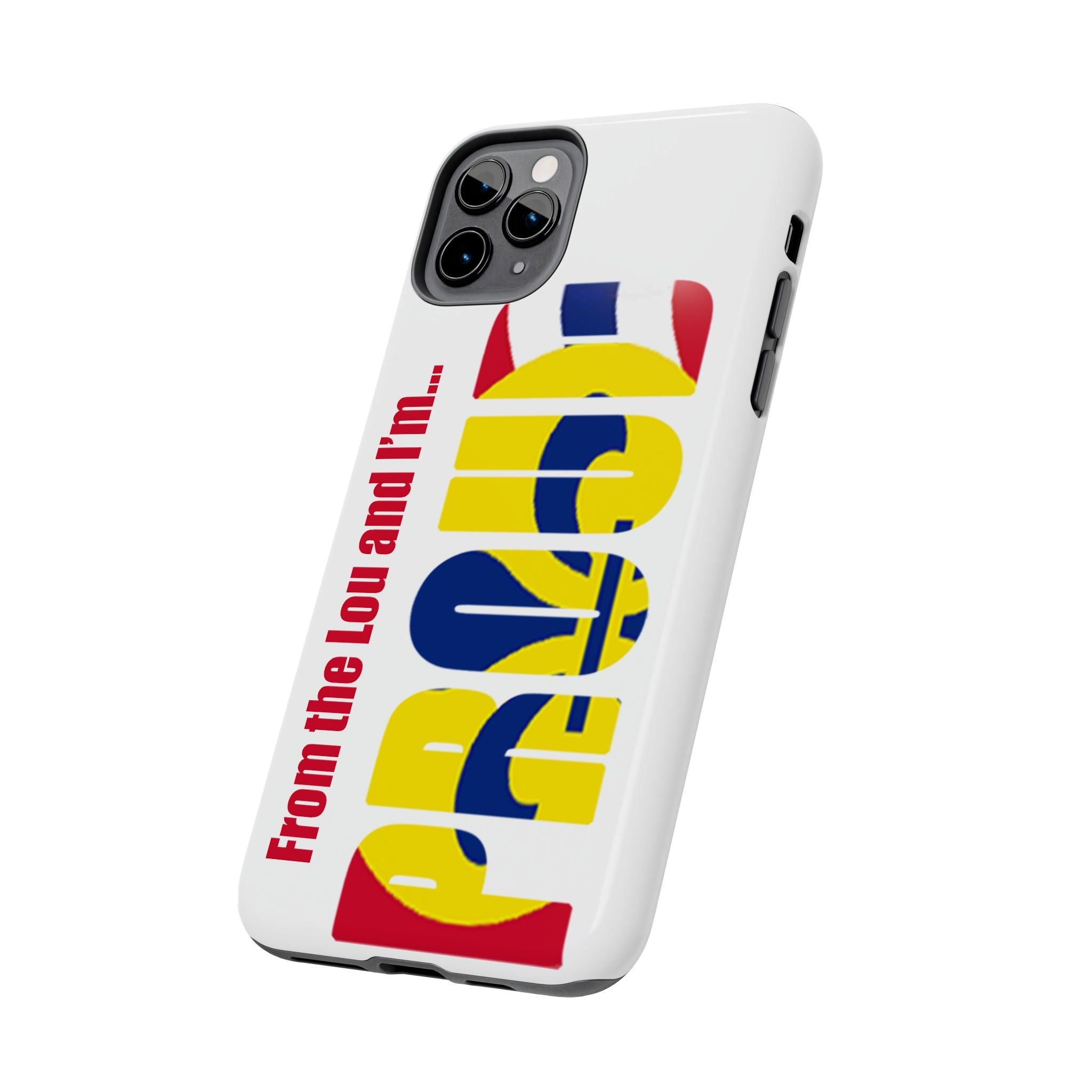 "From the Lou and I'm…" St. Louis Pride Phone Cover Tough Phone Case - 314 Originals