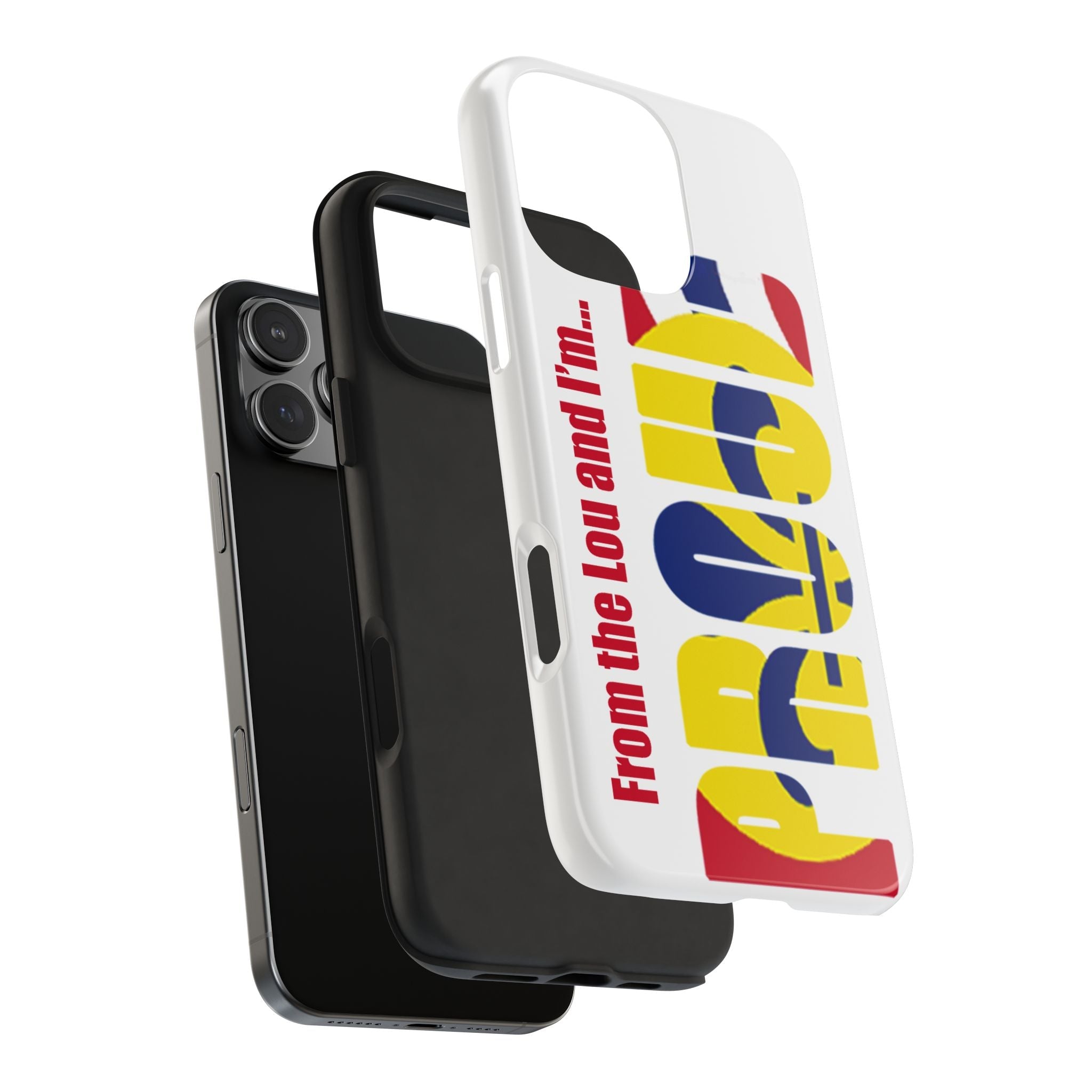 "From the Lou and I'm…" St. Louis Pride Phone Cover Tough Phone Case - 314 Originals
